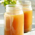 bone broth in mason jars