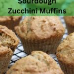 close up of muffins on a cooling rack