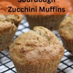 close up of muffins on a cooling rack